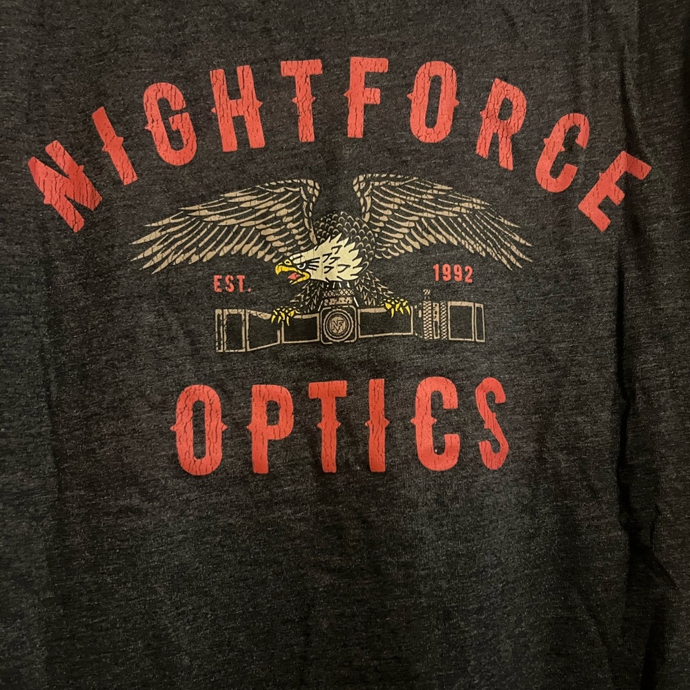 Nightforce Optics Charcoal Graphic T-Shirt